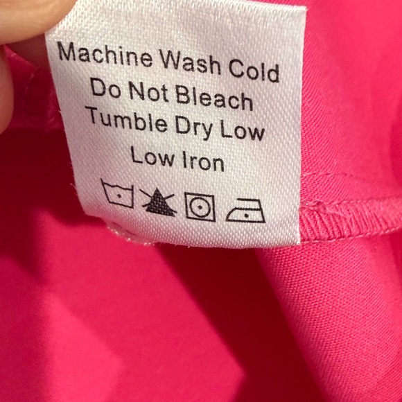 Tuckernuck Pink Blake Mini A Line Button Down Feminine Barbie Shirt Dress Small - Picture 12 of 14